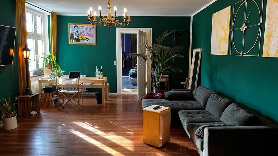Thumbnail-Untermiete - 2ZKB Altbau mit Balkon im Innenhof