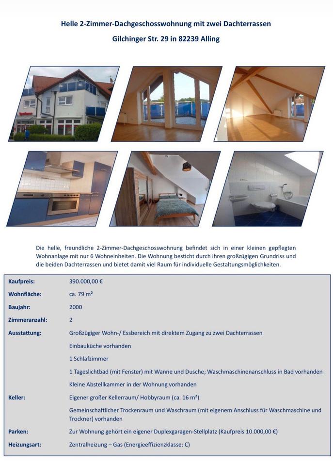 Thumbnail-Helle 2-Zimmer-Dachgeschosswohnung