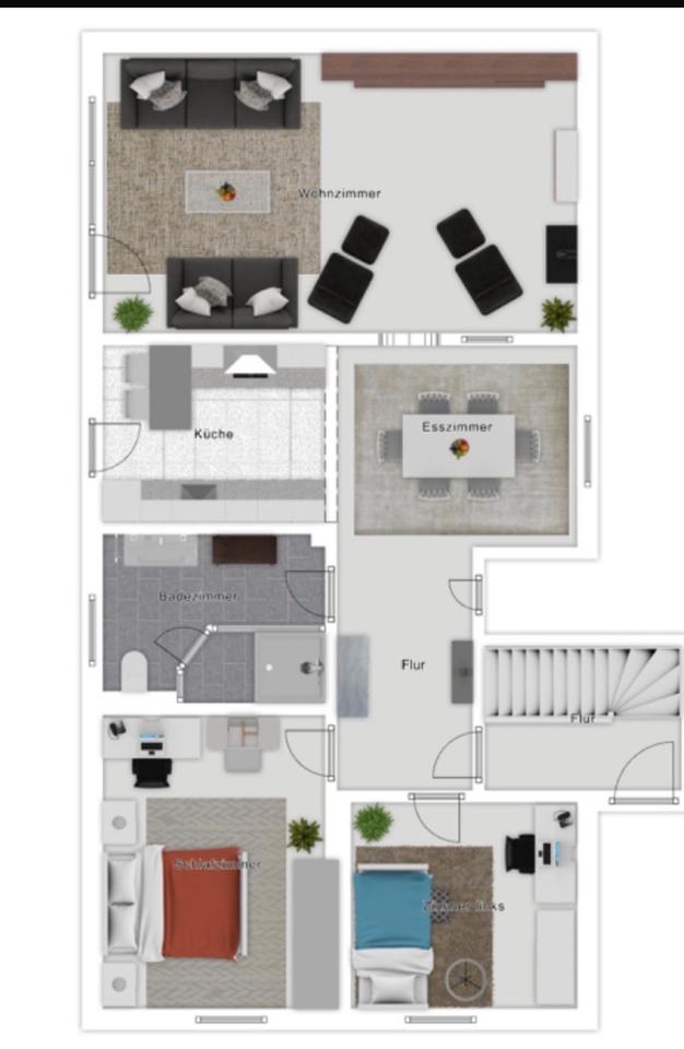 Thumbnail-4 Zimmer Wohnung zur Vermietung