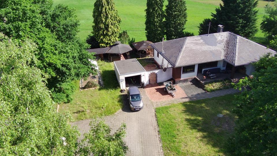 Thumbnail-Idyllischer freistehender Bungalow voll unterkellert bezugsfertig