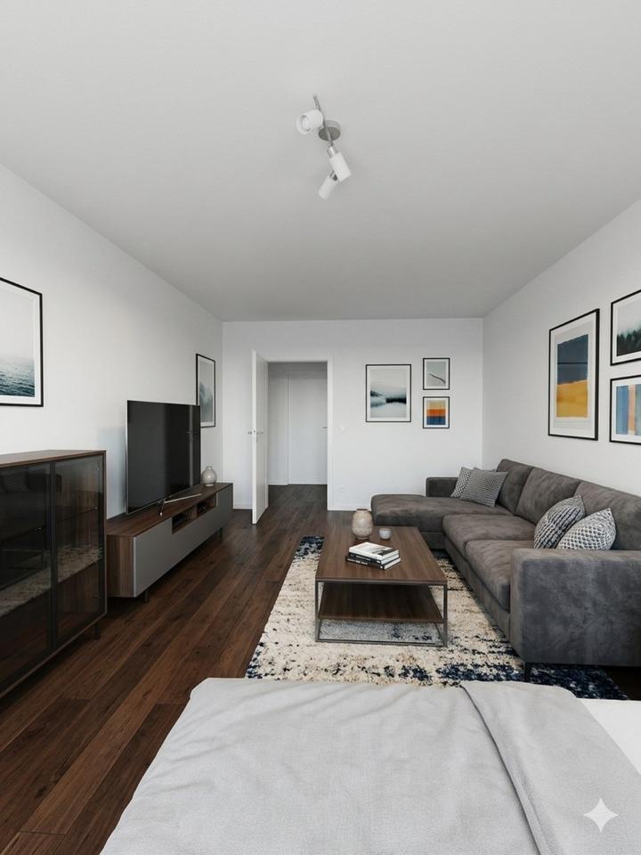 Thumbnail-Großzügige, 80 m² + 12 m², 3+1 Zimmer, Etagenwohnung neben Main