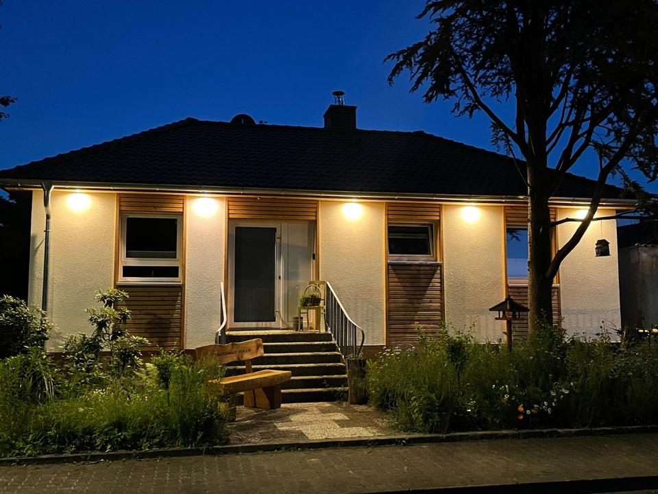 Thumbnail-Ferienhaus ( Ferienwohnung, 2-8 Pers, 3 SZ, 2 Bäder, Kamin+Sauna