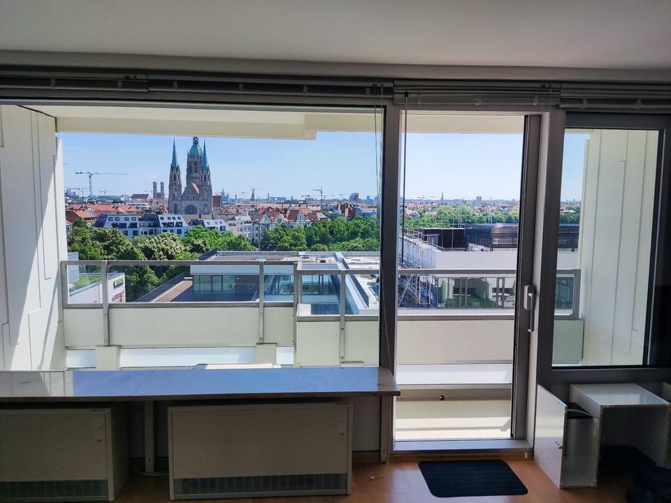Thumbnail-1-Zimmer-Appartement, Forum Schwanthalerhöhe, Traumblick