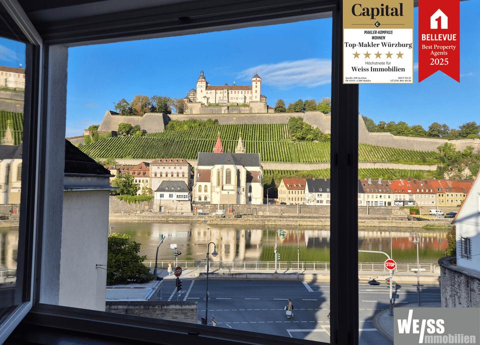 Thumbnail-TRAUM-Wohnung in MAIN-Nähe mit einmaligen Blick auf die Festung Marienberg
