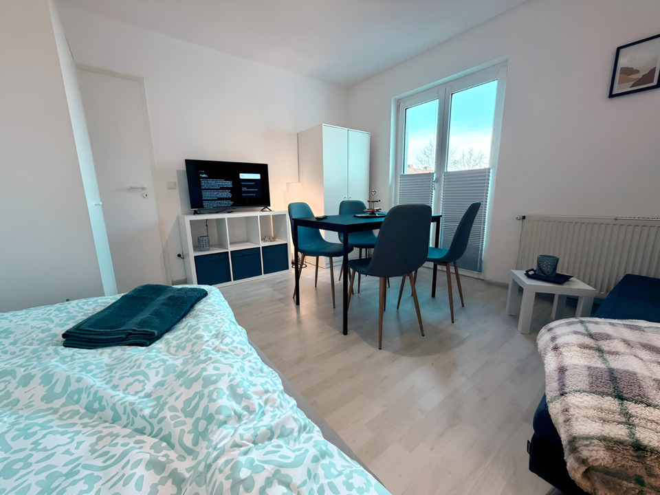 Thumbnail-Gemütliche Ferienwohnung in Nordhorn – 2 Schlafzimmer & Parkplatz