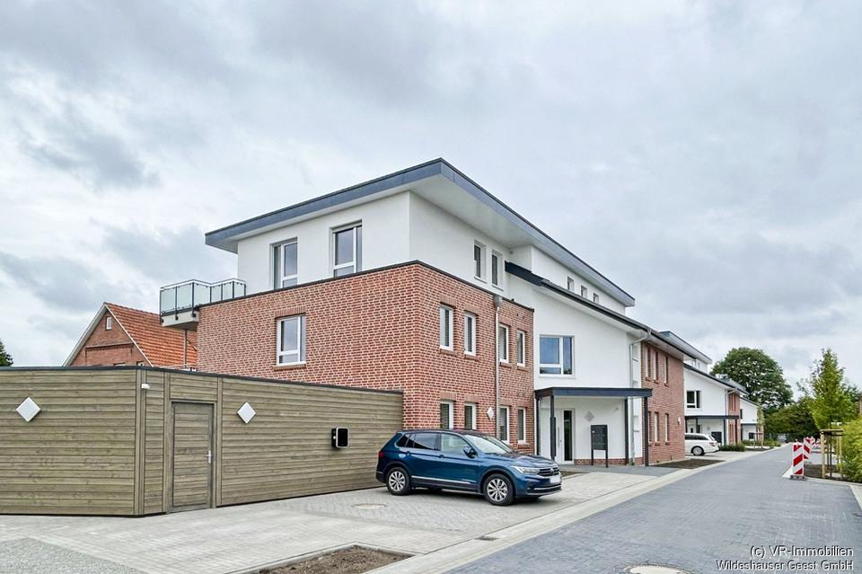 Thumbnail-Neubau: Zentral gelegene 4-Zimmer-Obergeschosswohnung mit Einbauküche und Aufzug