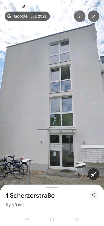 Thumbnail-helles Studio mit Balkon in Ingolstadt