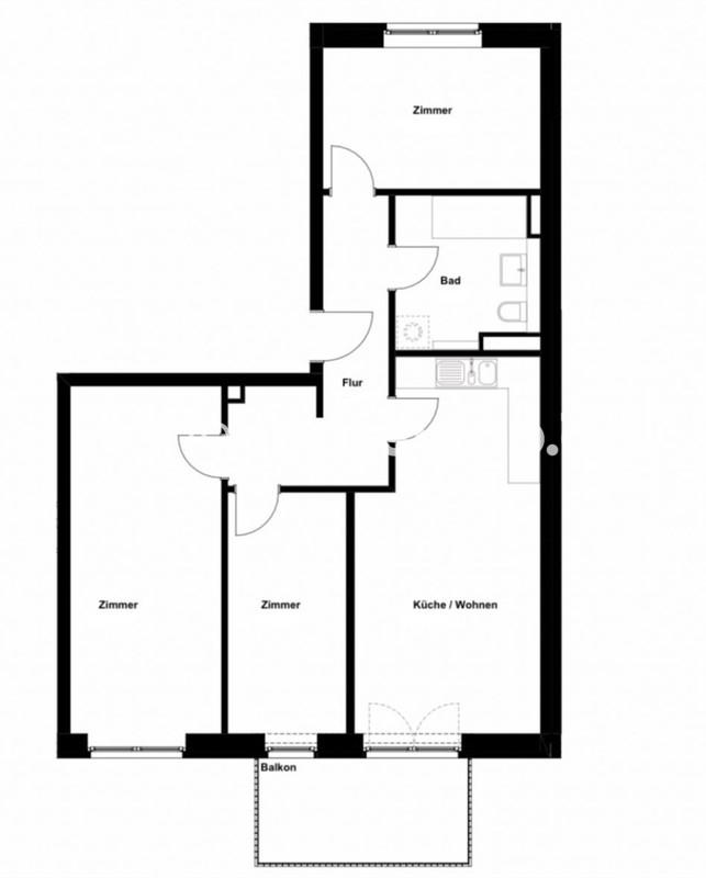 Thumbnail-Wohnungsswap - 4 Zimmer, 80 m² - Billhorner Röhrendamm, Hamburg-Mitte, Hamburg
