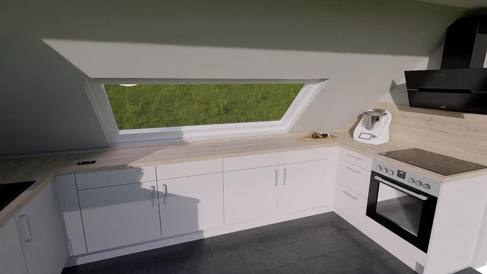 Thumbnail-Lichtdurchfluteten, vollständig modernisierte Dachgeschosswohnung