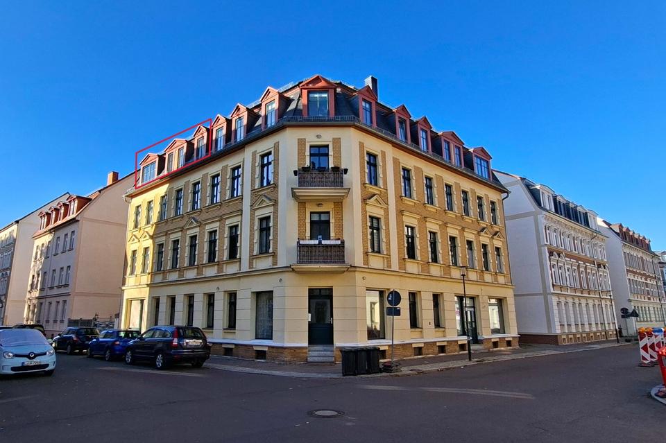 Thumbnail-Ruhige 3 Zimmer Wohnung im Zentrum von Markkleeberg mit Balkon