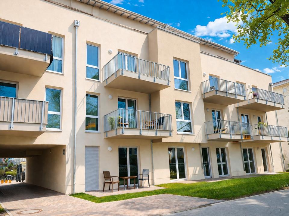 Thumbnail-Hochwertige 3-Zimmer Wohnung im DG mit DACHTERASSE und EBK im Weißenseer Neubauquartier