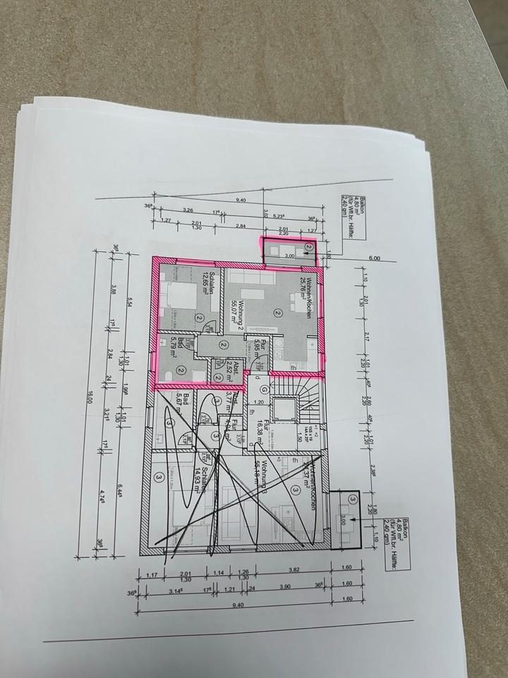 Thumbnail-2-Zimmer Whg. Inkl. Nolte-Küche in Nähe Aasee