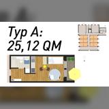 Thumbnail-Barrierearme 1-Raumwohnung im Lutherturm - WE92