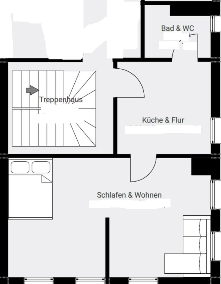Thumbnail-Charmante 1,5-Zimmer-Wohnung im Herzen von Mögglingen