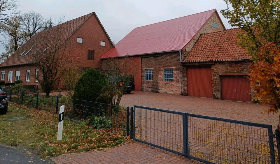 Thumbnail-Resthof mit neu angelegtem Pferdestall in 49419 Wagenfeld