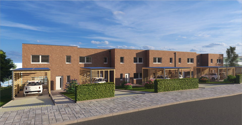 Thumbnail-3 Reihenmittelhäuser zum Verkauf