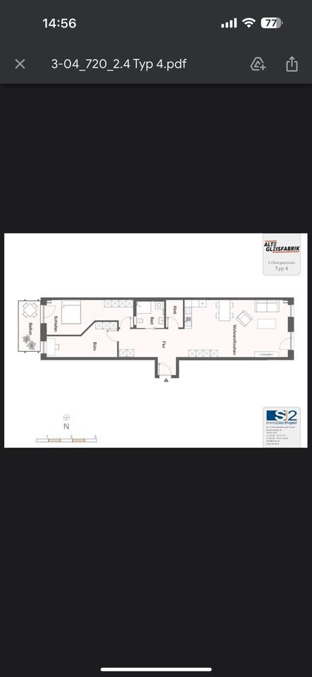 Thumbnail-Wohnung, Loft, Neubau, Dortmund