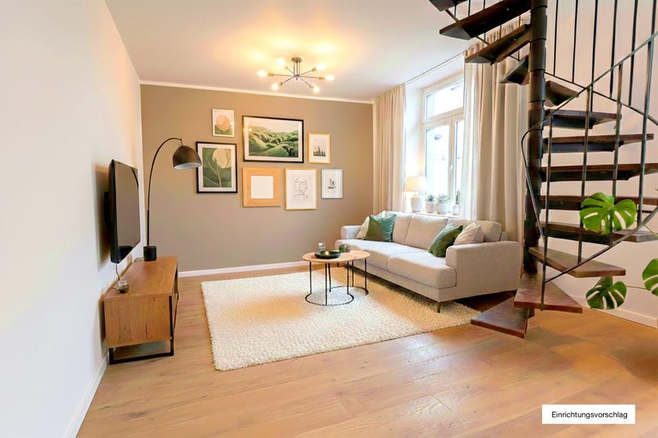 Thumbnail-Provisionsfrei! Sanierte 2,5-Zimmer-Maisonette – Wuppertal Barmen