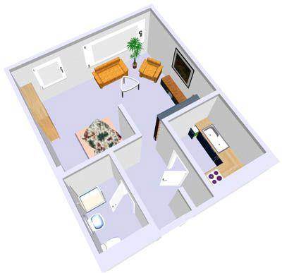 Thumbnail-Sparfüchse aufgepasst: Günstige Single-Wohnung zu vermieten