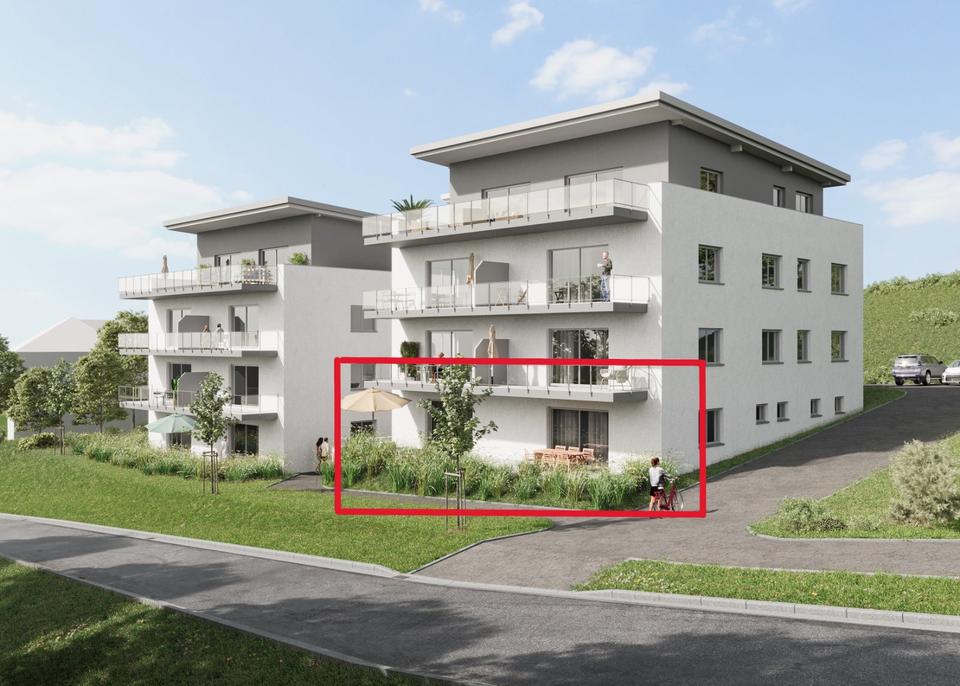 Thumbnail-Neubau Souterrainwohnung zum 01.02.26 zu vermieten in Büren
