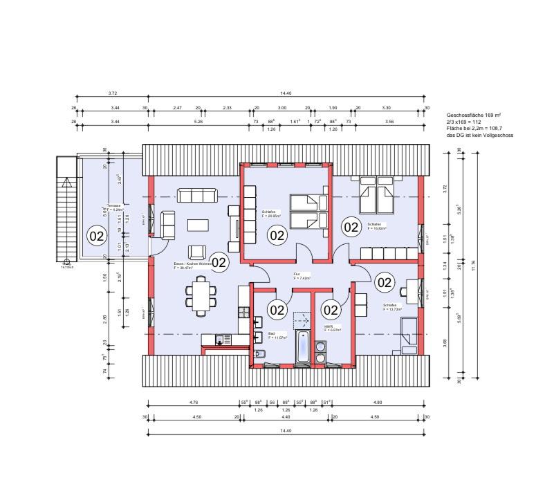 Thumbnail-Geräumige Oberwohnung mit Blick ins Grüne zu vermieten