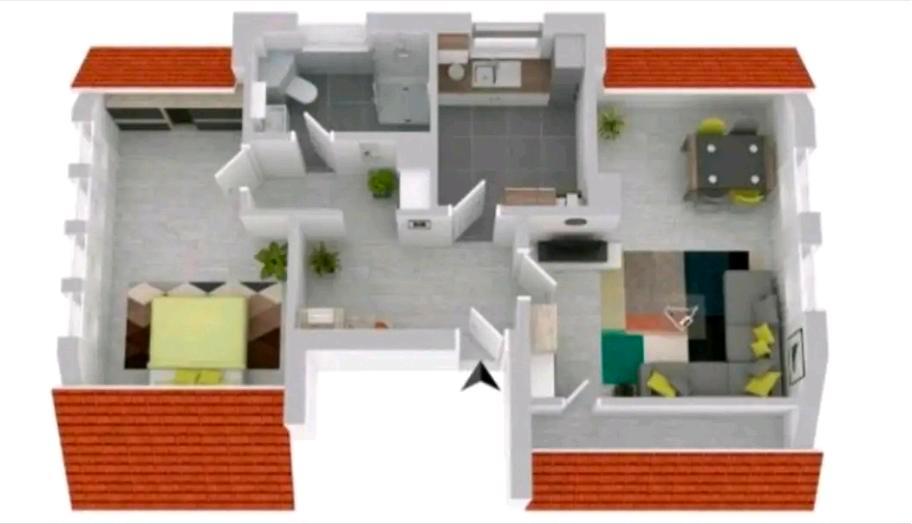 Thumbnail-Eigentumswohnung mit Spitzboden, Kellerraum und kleinem Garten