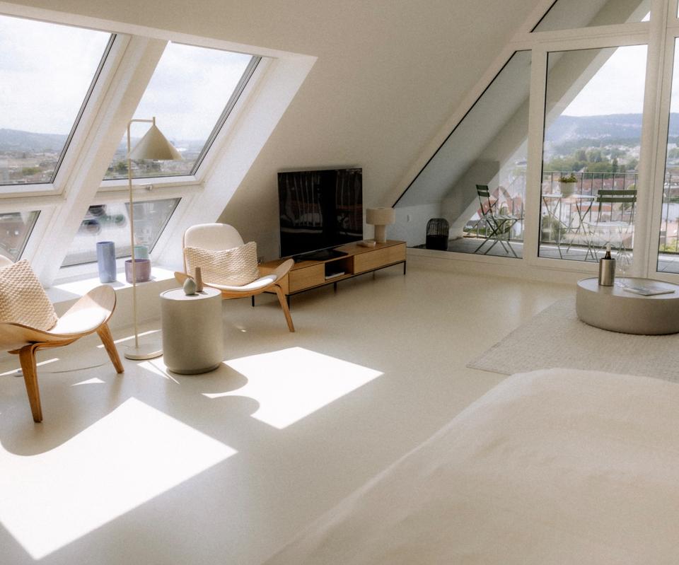 Thumbnail-Möbliertes Loft mit Dachterrasse – 61 m², Stuttgart Bad Cannstatt