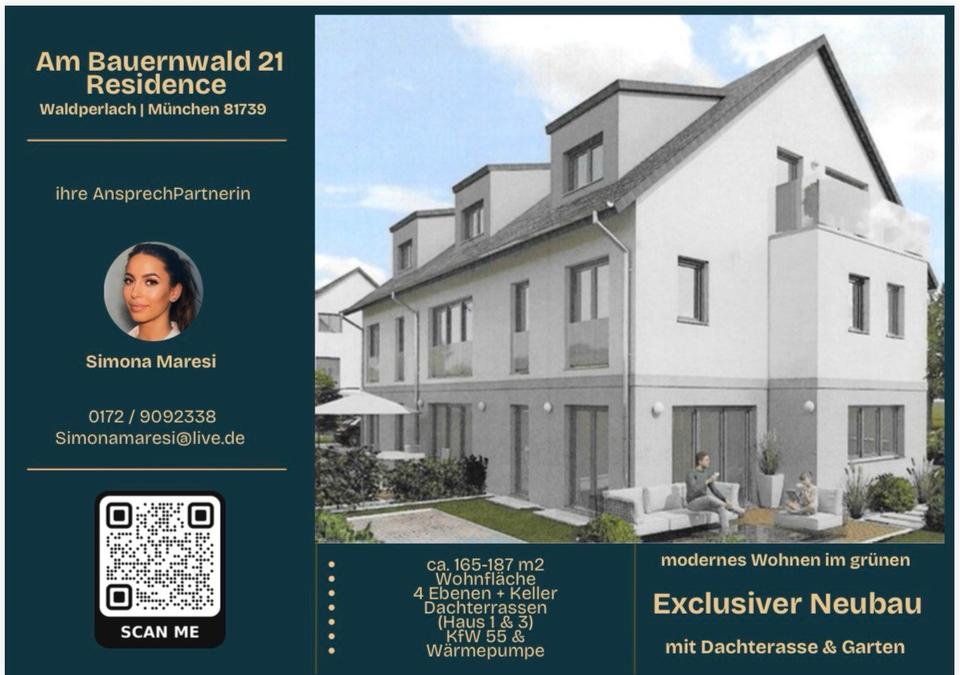 Thumbnail-Exklusiver Neubau in München-Waldperlch modernes Wohnen im Grünen