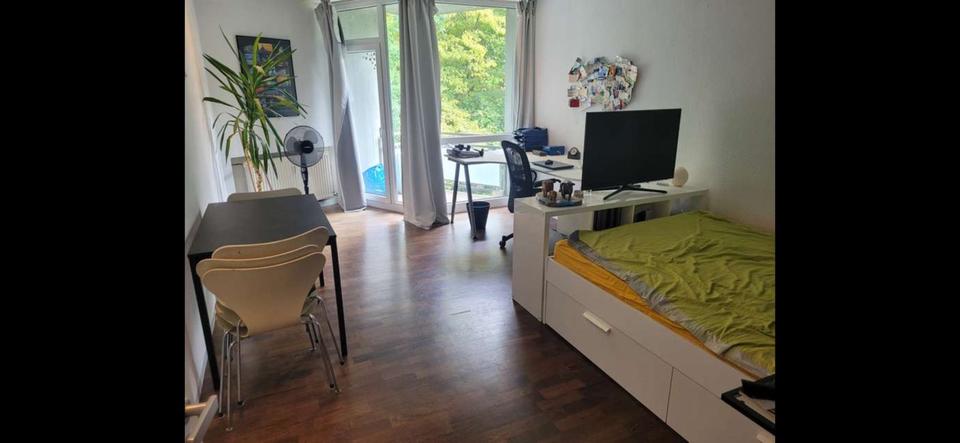 Thumbnail-2-Zimmer Wohnung mit Balkon im Kreuzviertel zur Untermiete
