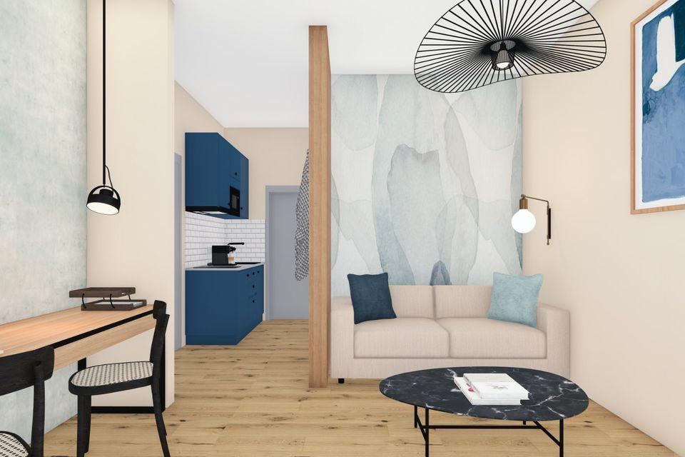 Thumbnail-⭐Wohnen auf Zeit: Möbliertes 2 Zimmer Apartment in Greifswald ⭐