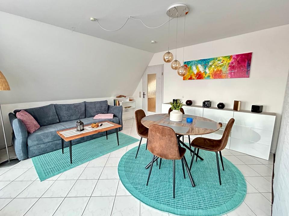 Thumbnail-Ferienwohnung Graal-Müritz 1 Schlafzimmer, Küche, Wohnzimmer
