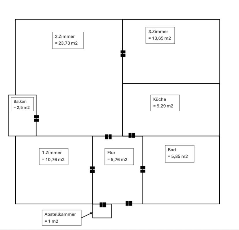 Thumbnail-Frisch renovierte 3-Zimmerwohnung in 96484 Wiesenfeld