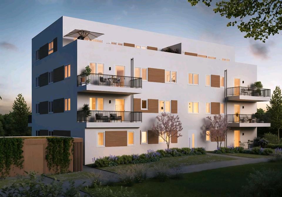 Thumbnail-Moderne 3,5-Zimmer-Neubauwohnung (71 m²) mit Balkon und Caport
