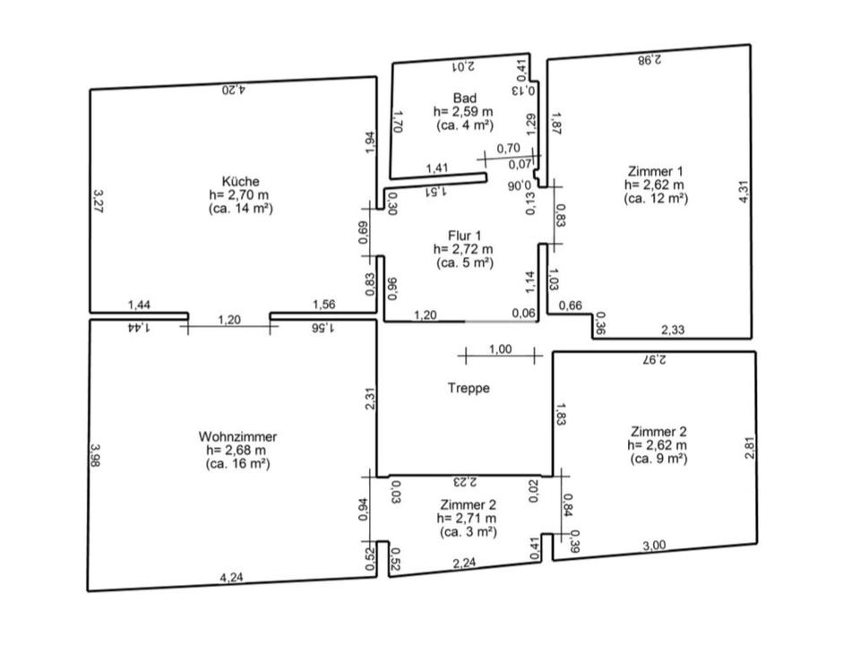 Thumbnail-3-Zimmer-Wohnung im Herzen von Bredstedt