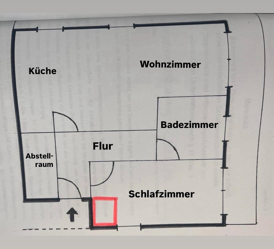 Thumbnail-2-Zimmer-Wohnung - Nachmieter zum 01.02.2026