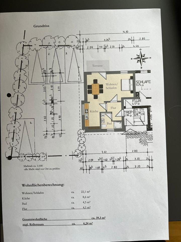 Thumbnail-Einzimmerwohnung in Oldenburg (Eversten)