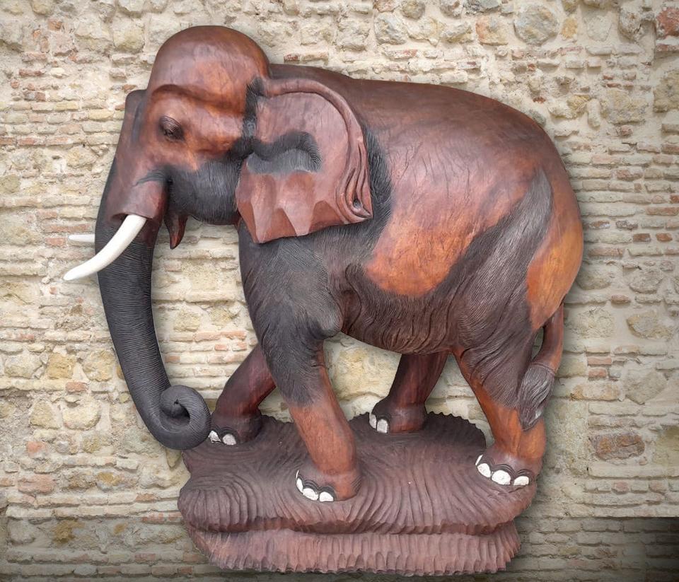 Thumbnail-Elefant, sehr alt, sehr selten