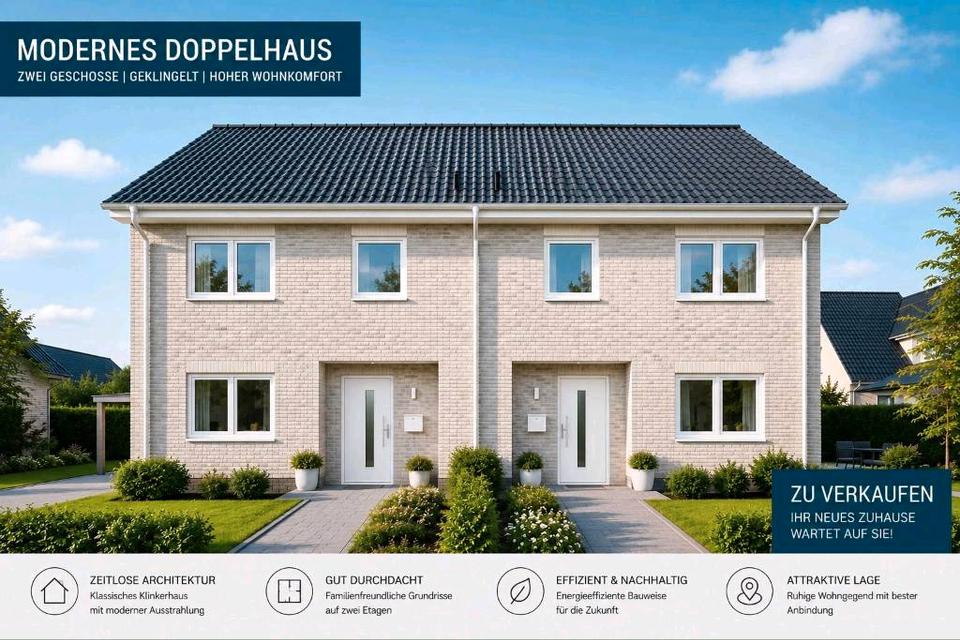 Thumbnail-Moderne Doppelhaushälfte:hochwertiger Ausstattung und Garten