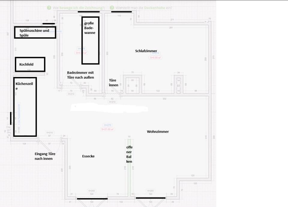 Thumbnail-gemütliche DG Wohnung 2,5 Zimmer 39qm2 mit Klimaanlage
