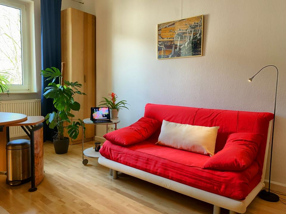 Thumbnail-Home+Office mit guter Verkehranbindung ***** Möblierte 1-Zimmer-W