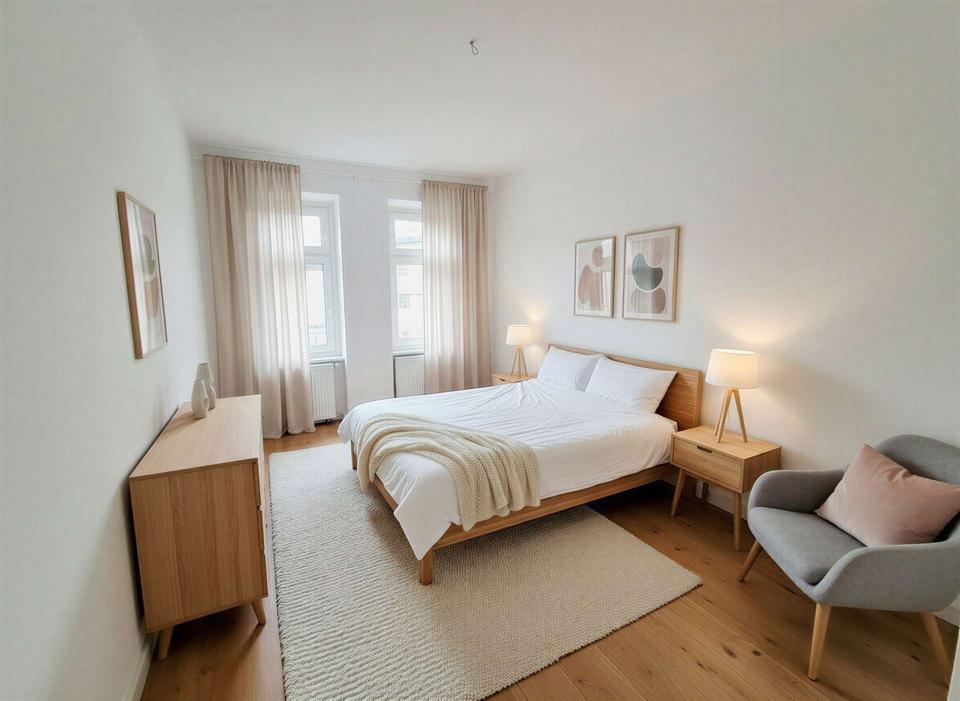 Thumbnail-Neu! Südvorstadt - Renovierte 3-Raum-Wohnung mit Balkon und EBK!