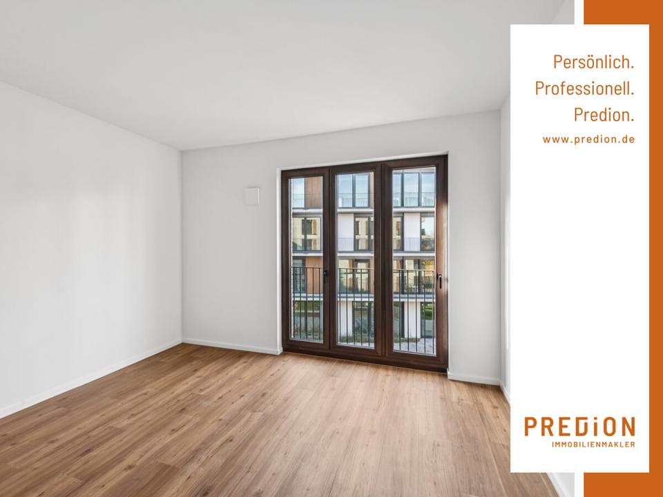 Thumbnail-Gut geschnittene 2-Zimmer-Wohnung mit Einbauküche und Loggia im Neubauquartier Deiker Höfe!