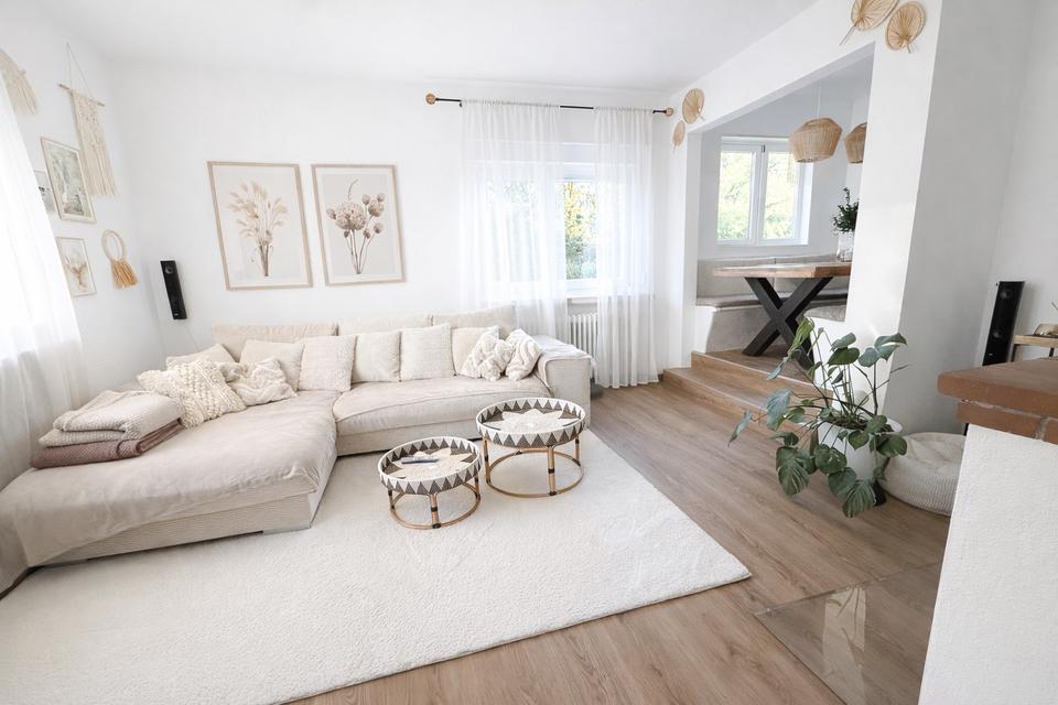 Thumbnail-Doppelhaushälfte – Terrasse, Kamin, 2 Garagen – Solingen-Oberburg