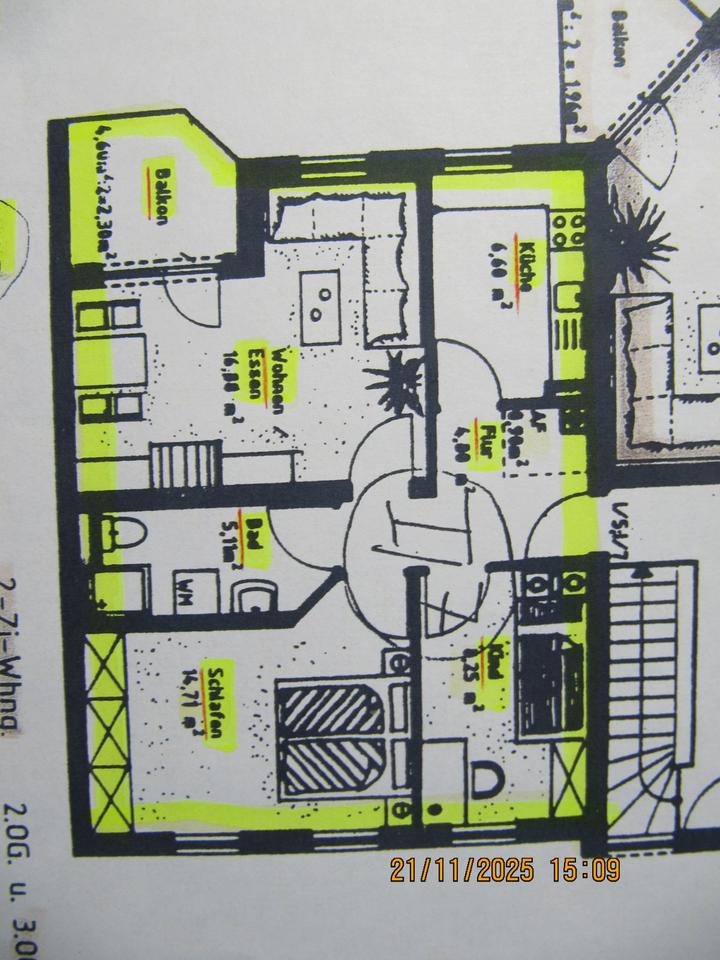 Thumbnail-2,5 Zim. Wohnung in Erlangen von privat zu vermieten