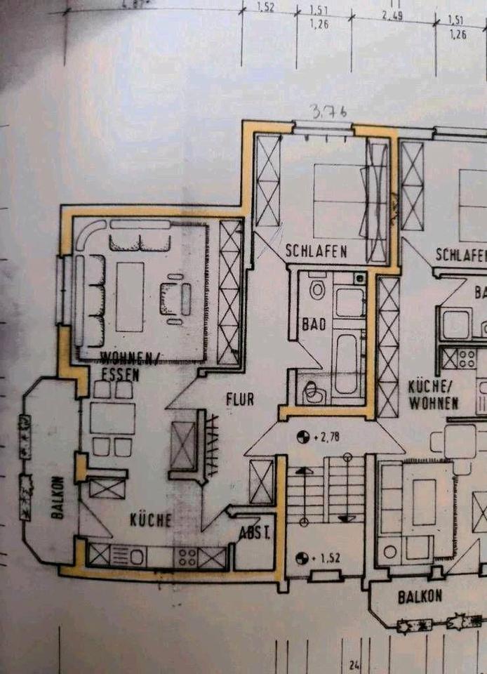 Thumbnail-2 Zimmer Wohnung mit Balkon, Garage , Kellerraum, ab 01.07.26, KM