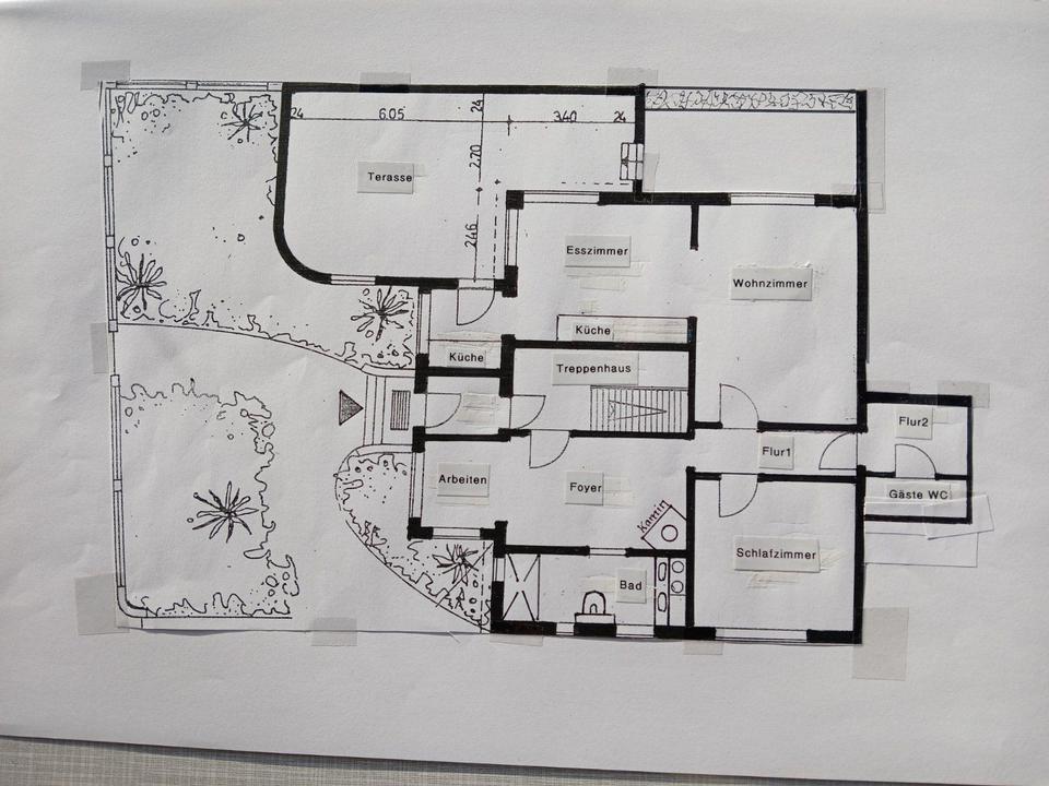 Thumbnail-3Zi-Wohnung für 2 Pers NorderstedtGlashütte ca.115m²zu vermieten