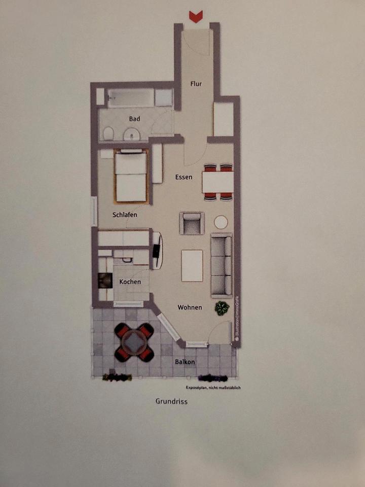 Thumbnail-Fürth, Kronacher Str. 44 Tolle 2 Zimmer Wohnung in idealer Lage