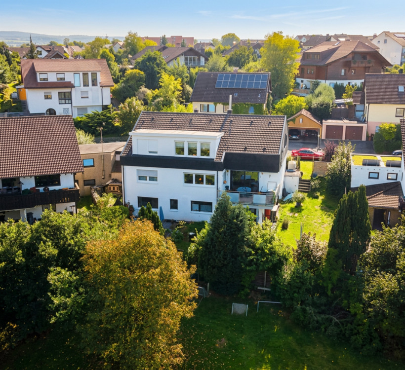 Thumbnail-Mehrfamilienhaus mit unverbaubarem Blick ins Grüne (Bestlage)