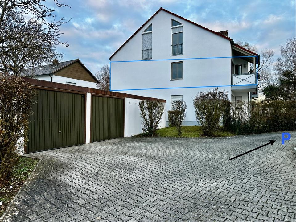 Thumbnail-2 Zimmer Wohnung im 5Parteienhaus Ingolstadt Süd m. LoggiaBalkon