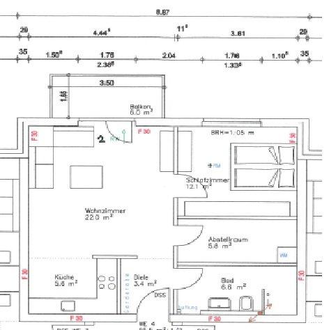 Thumbnail-Neubau 2 Zimmer Wohnung mit Balkon Erstbezug